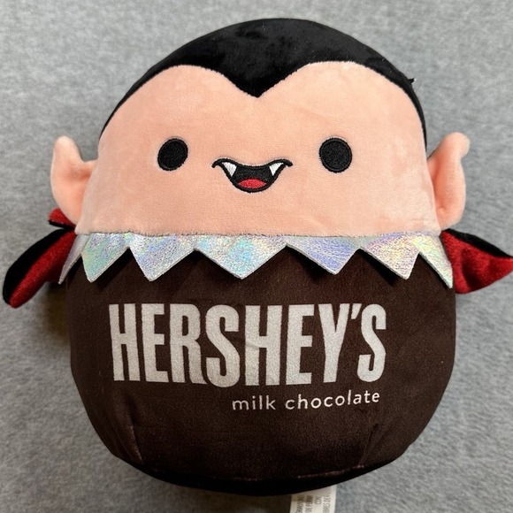 Kellytoy Other - Squishmallow Halloween Plush Vlad The Hershey Chocolate Vampire 8" Toy 2021 NWT